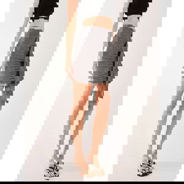 Pink Vanilla Draped Mini Skirt