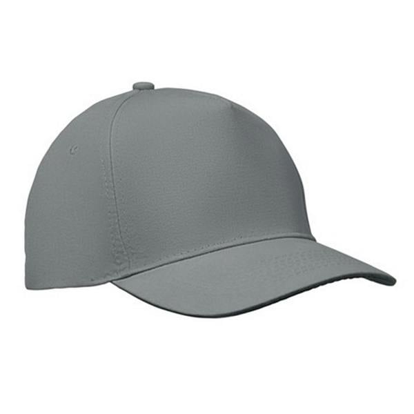 MidOcean Sunny 5 Panel Baseball Cap - Grey - 