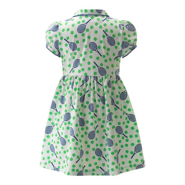 Rachel Riley Tennis Ball Jersey Dress