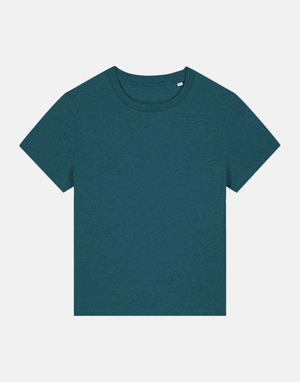 Women's Organic Cotton Medium Fit T-Shirt – Petrol - British Boxers