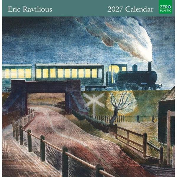 Eric Ravilious Calendar 2027, Wall Calendars, Month To View, Art, Gift