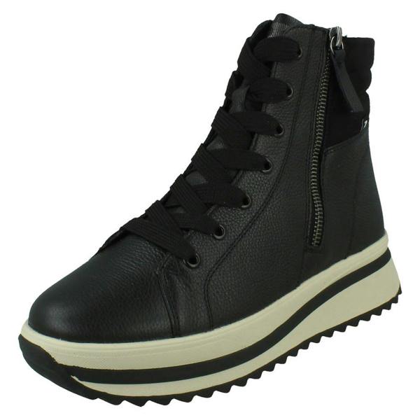 Rieker Ladies Rieker Dual Zip Casual Boots W3870
