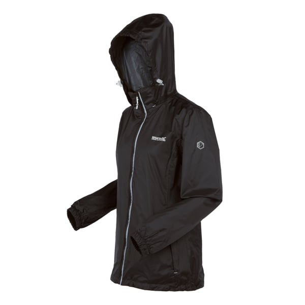 Regatta Corinne IV Waterproof Packaway Women's Jacket - Black