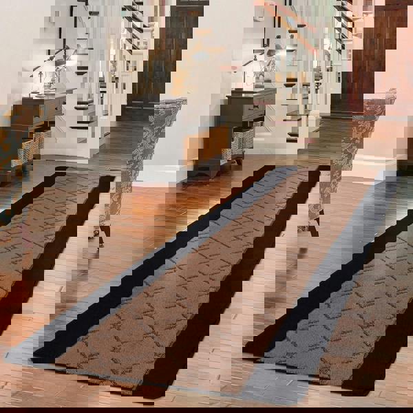 Smart Living Carmela Gel Mat - Black Brown