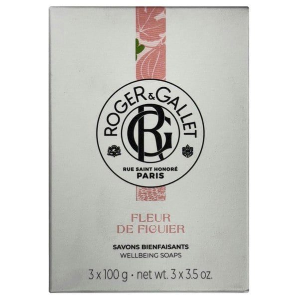 Roger & Gallet Fleur De Figuier Perfumed Soap 3 x 100g