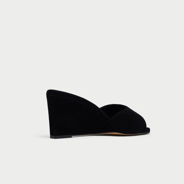 Calla Clare Shoes - Black Suede