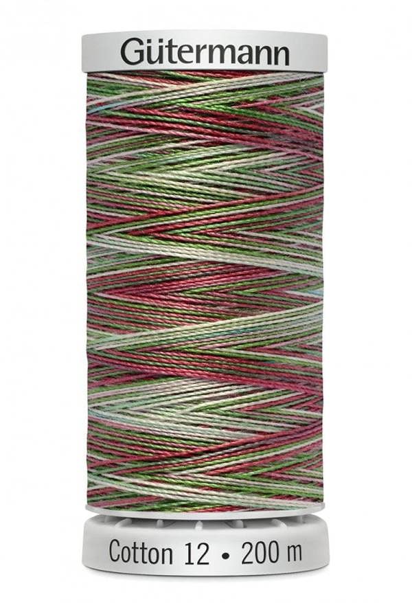 Gutermann No 12 Sulky Cotton Embroidery Thread 200m Cotton Thread Suitable For Embroidery