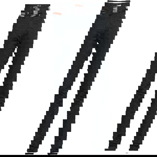 Duke Mens D555 London Mario Bedford Cord Trousers - Black