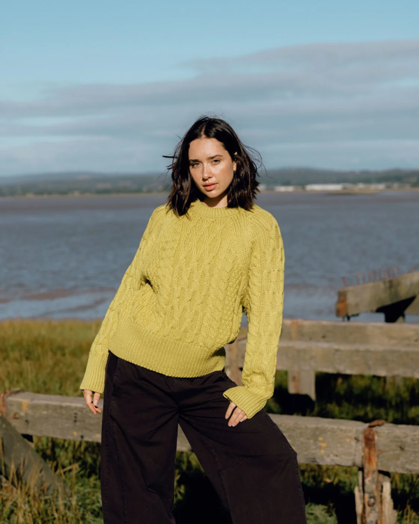 Peregrine  Isobel Aran Jumper