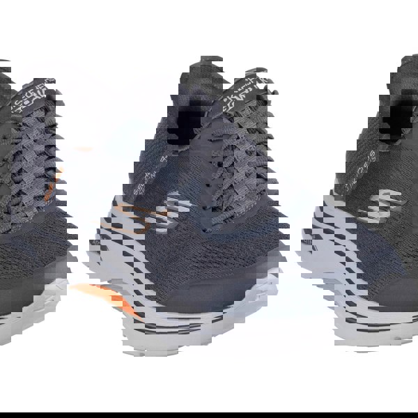 Skechers Arch Fit 2.0 Simplicity 2 Men's Trainers in Charcoal/Orange