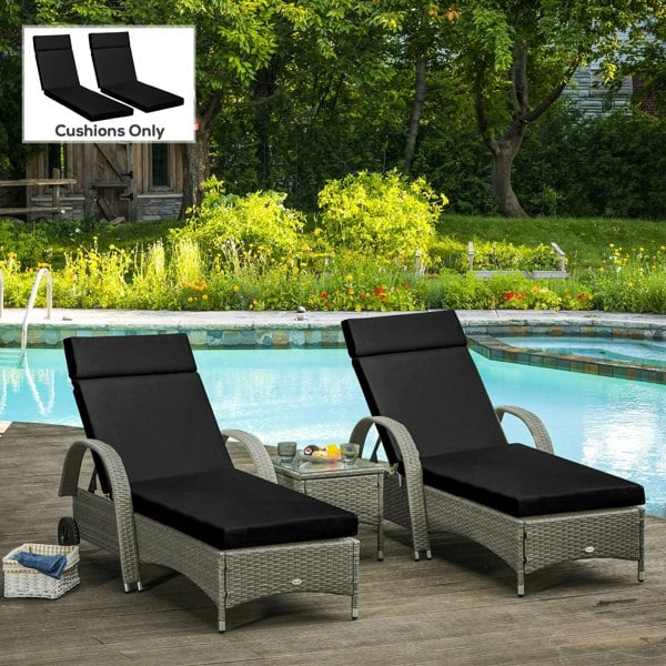 Outdoor Seat Cushion Set