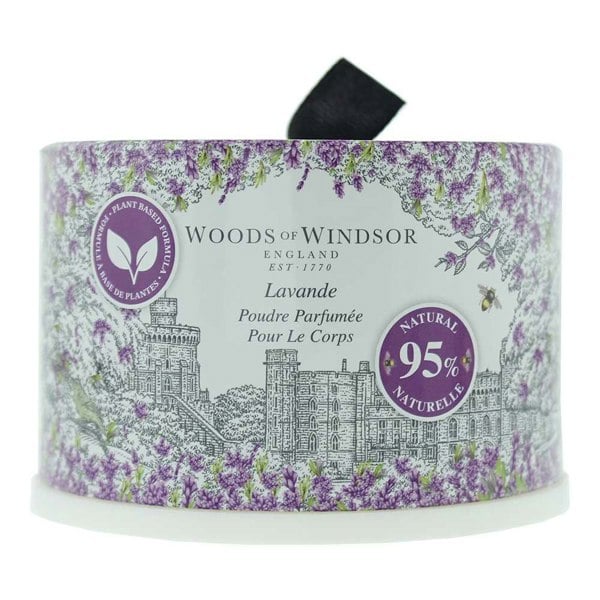 Woods Of Windsor English Lavender Perfumed Dusting Powder 100g