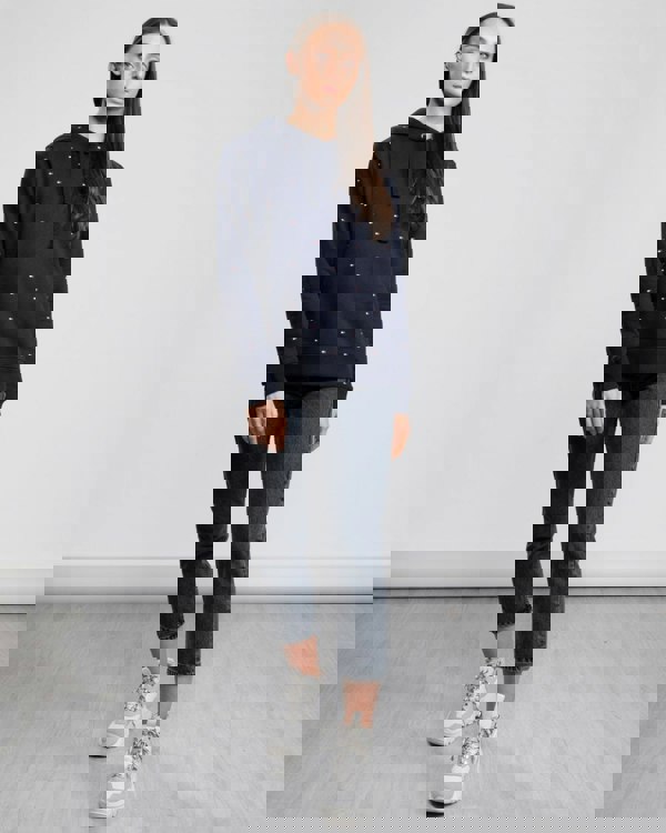 Tommy Hilfiger Womens Flag Print Hoodie