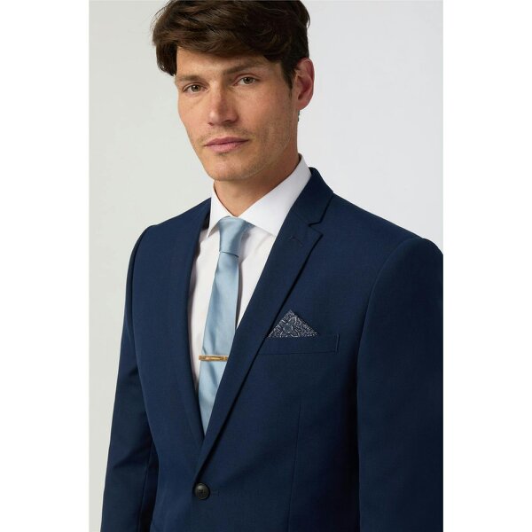 Limehaus Slim Fit Blue Jacket