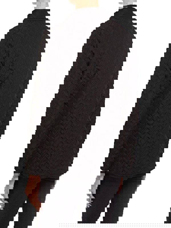 PennyPlain Diamond Quilt Jacket - Black