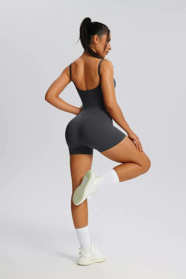Anniou Adjustable Sling Yoga Bodysuit