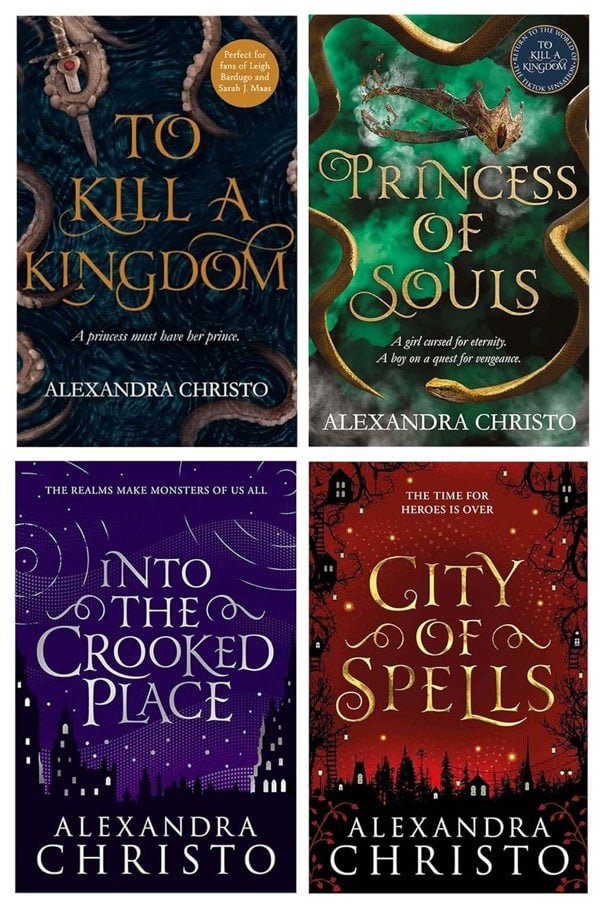 Into the Crooked Place & Hundred Kingdoms 4 Book Set Into The Crooked Place, City of Spells & more