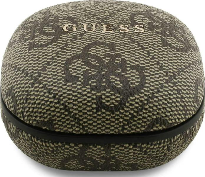 Guess 4G Classic Metal Logo TWS ENC Earphones Brown - GUTWST3P4EGW