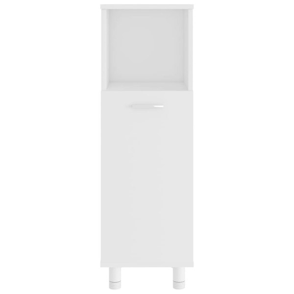 Berkfield Bathroom Cabinet White 30x30x95 cm Engineered Wood