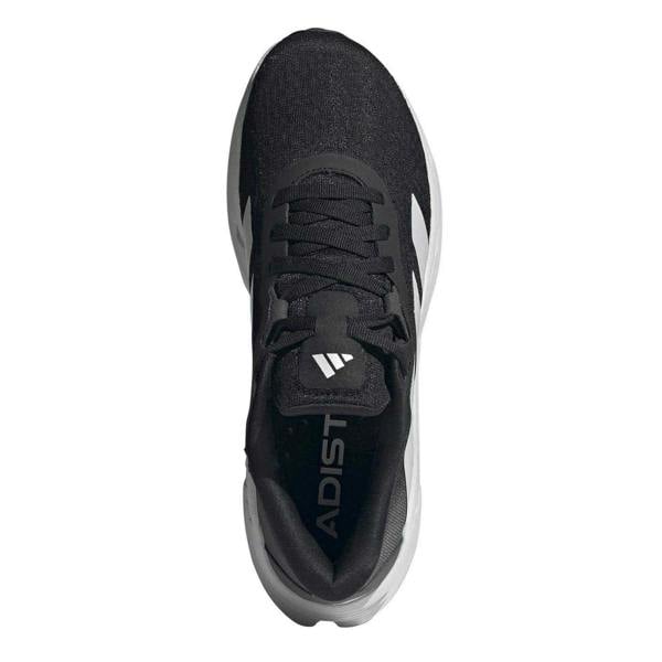Adidas Mens 3 Stripes Lace Up Low Cut Trainers - Black/White - 