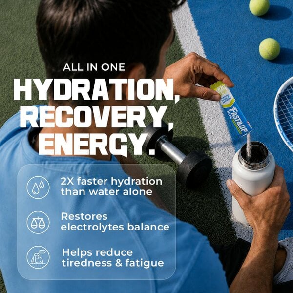 Reload Stick Pack - Energizing Electrolyte Drink Mix for Instant Hydration - Lemon & Lime, 15 Sachets