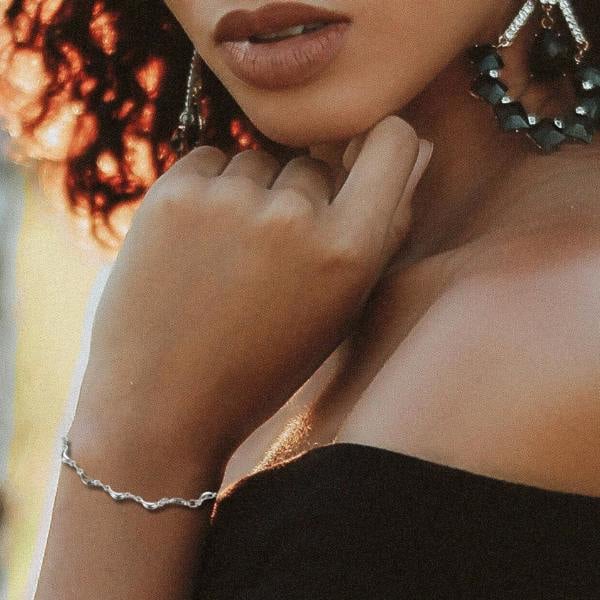 Aye Do Gifts Silver Moon Bracelet