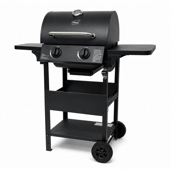 Neo Black Steel 2 Burner Gas BBQ Grill