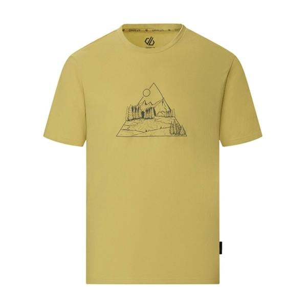 Dare 2B Mens Movement III Mountain T-Shirt - Oil Yellow - 