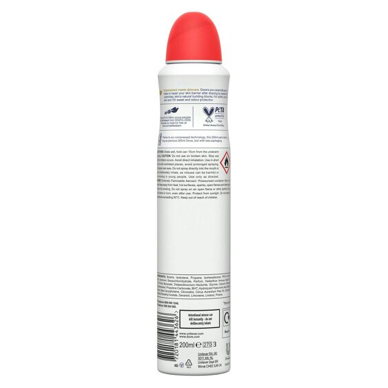 Dove Anti-perspirant Deodorant Go Fresh Peach&White Blossom 72H Control 12x200ml