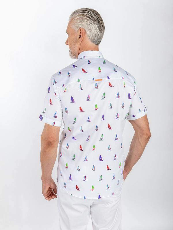 WINDSURF PRINTED SHORT SLEEVE - Claudio Lugli Shirts