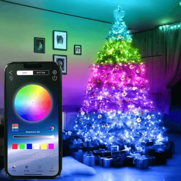 Lighting Legends 20M/65FT Christmas Tree Smart Indoor Micro Fairy Lights