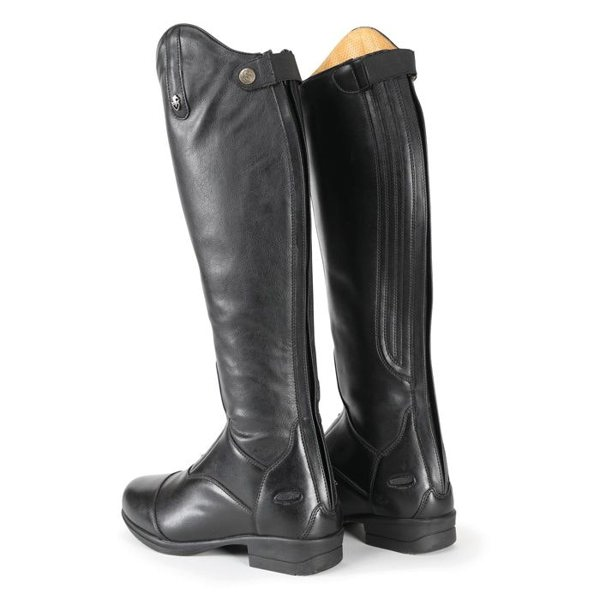 Moretta Womens/Ladies Luisa Long Riding Boots - Black