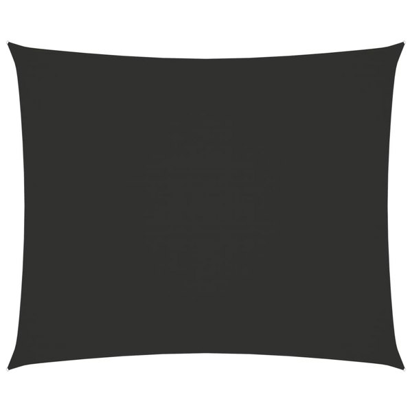 Berkfield Sunshade Sail Oxford Fabric Rectangular 3.5x4.5 m Anthracite