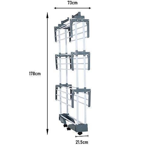 Homefront Clothes Airer Dryer - Lightweight & Foldable Design - Suitable for Indoor or Outdoor Use
