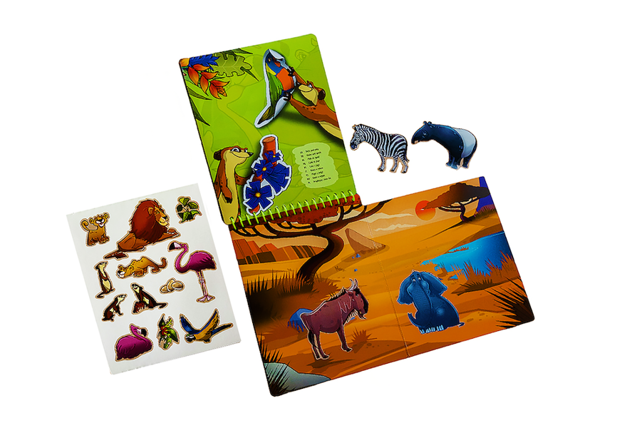 QwiToys 3 in 1 Tropics Playbook