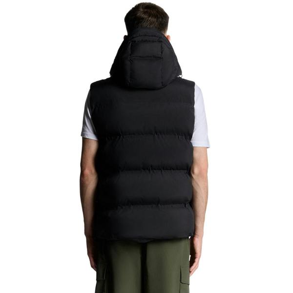 Lyle & Scott Jet Black Welded Puffer Gilet XS