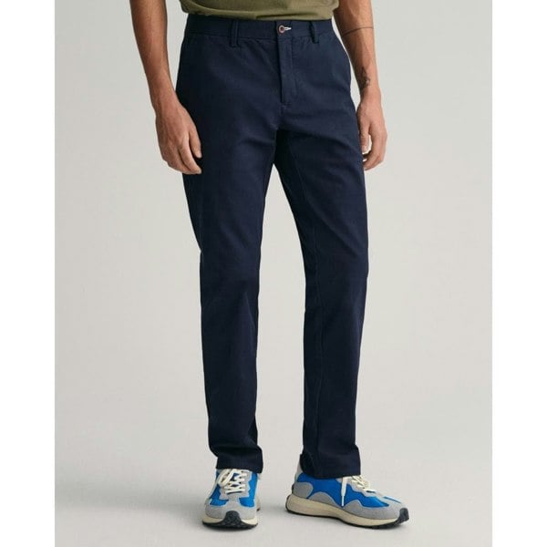 GANT Mens Slim Fit Tech Prep™ Chinos - 410 Marine