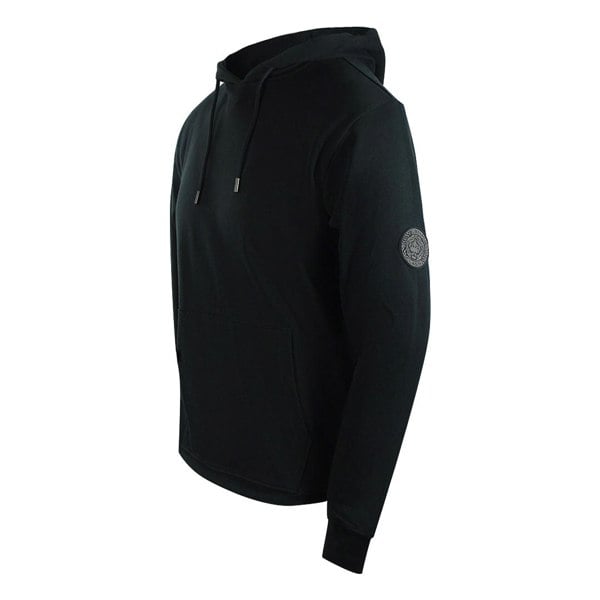 Cavalli Class Plain Black Hoodie