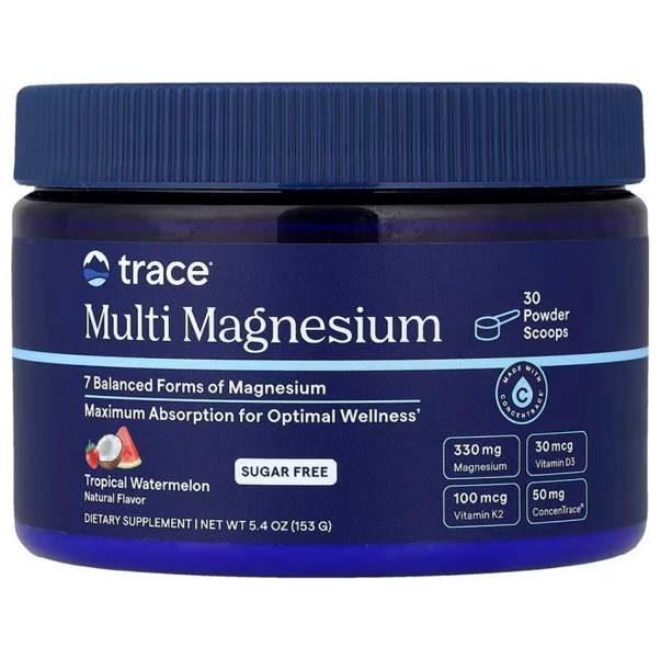 Trace Minerals Multi Magnesium, Tropical Watermelon - 153g