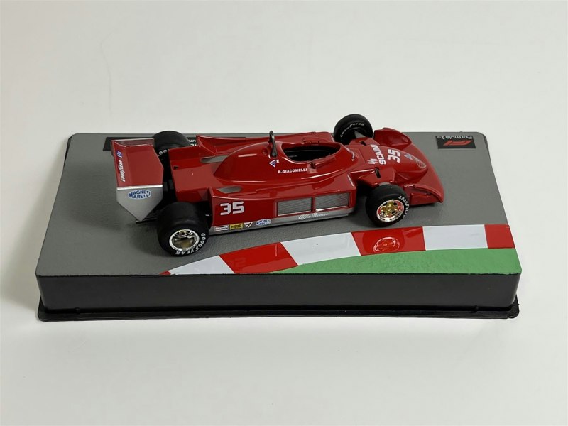 F1 Collection Bruno Giacomelli Alfa Romeo 177 1979 1:43 Scale