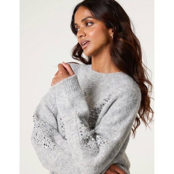 Blue Vanilla Diamond Sequin Jumper