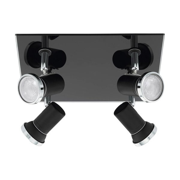 EGLO Tamara 1 LED Black 4-Light Ceiling Spotlight