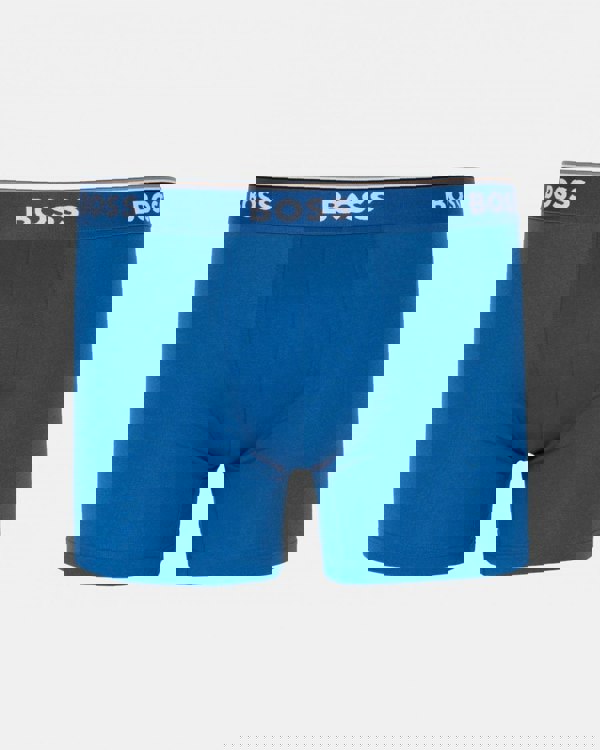 BOSS Orange Power Three Pack Mens Stretch Cotton Boxer Briefs With Logos NOS - Open Miscellaneous 962