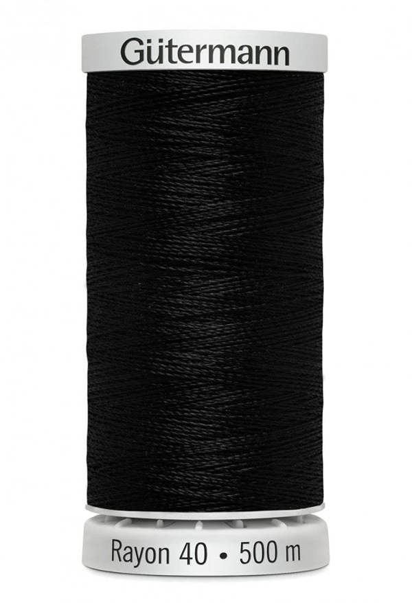 Gutermann No 40 Sulky Rayon Embroidery Thread 500m Rayon Thread Suitable For Embroidery