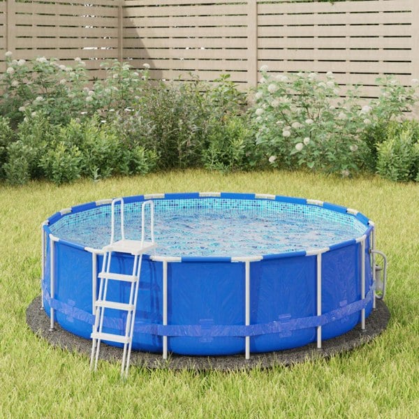 Berkfield Pool Ground Cloth Light Grey �_�”�_244 cm Polyester Geotextile