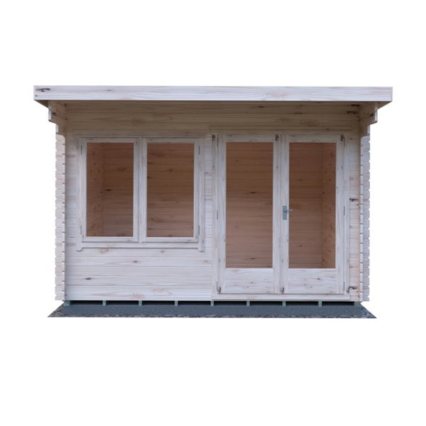 Shire 10x12 Belgravia Log Cabin 19mm Cladding - Best Shed