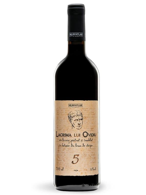 Lacrima lui Ovidiu Fortified Red Wine Aged 5 Years