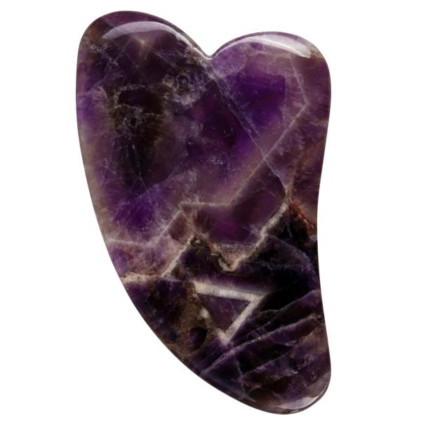 White Lotus Beauty Amethyst Gua Sha