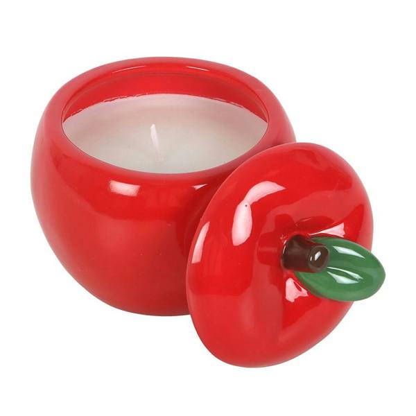 Kingsbury Gifts Apple Shaped Scented Candle Jar