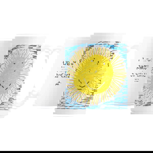 Personalised Memento Company Personalised Childrens Drawing Photo Upload Mug